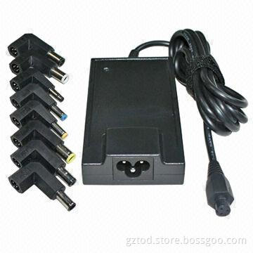65W Slim Universal Laptop AC Adapter, Ultra-thin Multifunction Notebook Power, Charger with 8pcs Tip